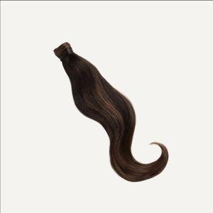 Luxy Mocha Balayage Clip-In Ponytail Extension NWT